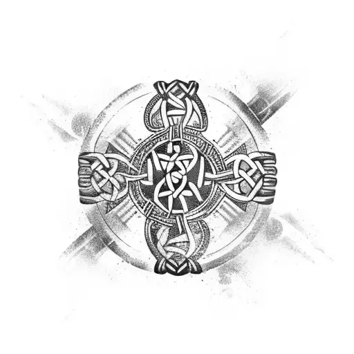 Viking Sleeve With Celtic Elements