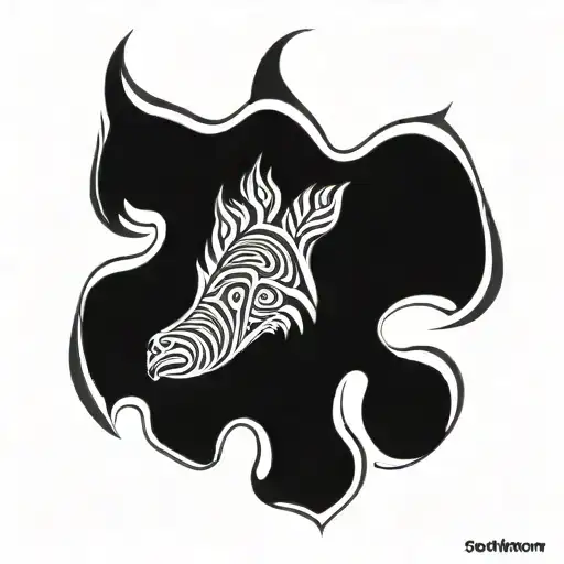 Doberman Dog Paw With A Name And Date