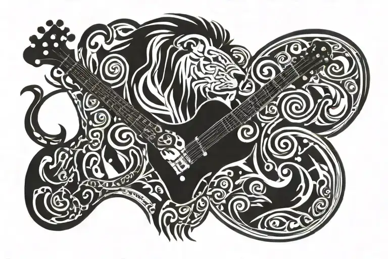 Lion Guitar Transforming