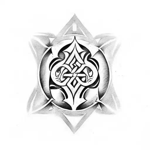 Sacrifice Mark From Berserk With Gothic Style