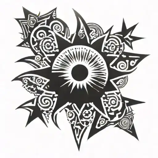 Filipino Sun And Stars