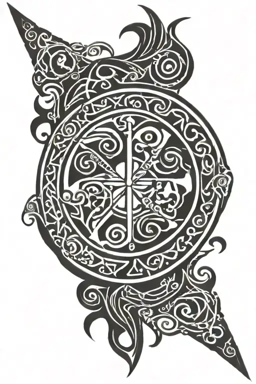 Beech And Stone Themed Norse Sleve