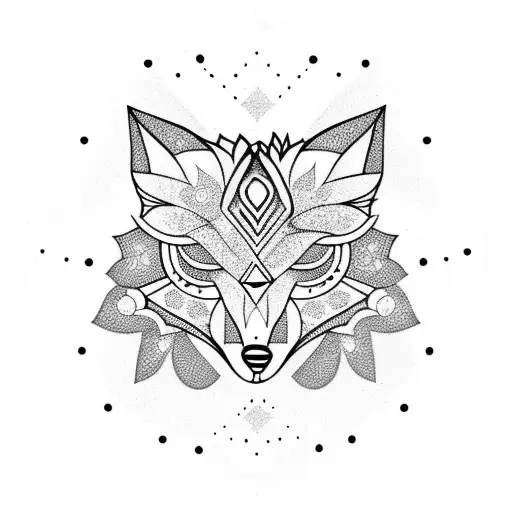 Mandala Fox