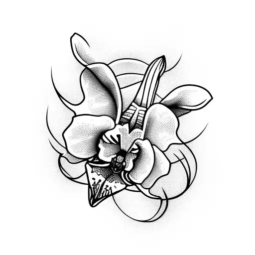 White Variety Orchid