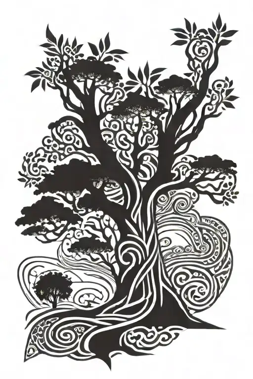 Reggae Inspired Tree