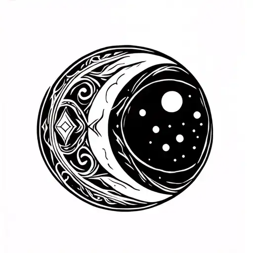 Simple Norse Moon Tribute