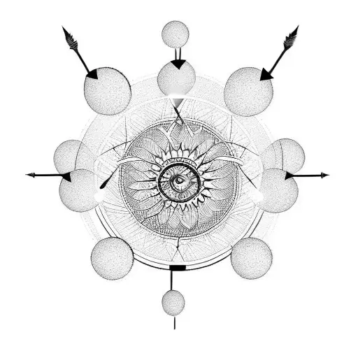 Half Dream Catcher Half Clock