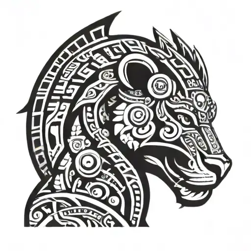 Tezcatlipoca Aztec Jaguar Warrior