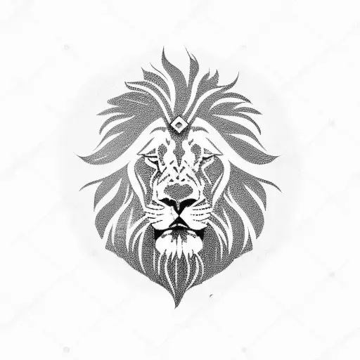 Finger Ring With Lion