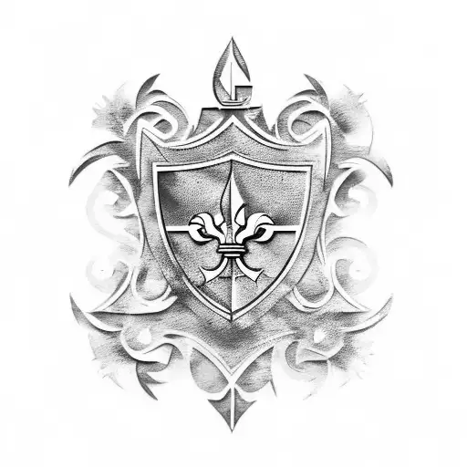 A Fleur De Lys Autobot Transformer Symbol