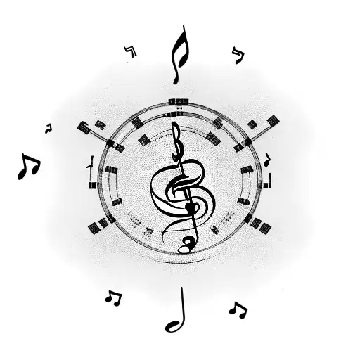 Music Sheet With Number 77722 As The Music Notes Instead