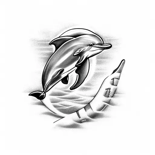 Dolphin With Skarlett Name