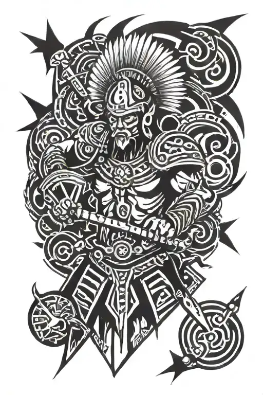 Warrior In The Battle