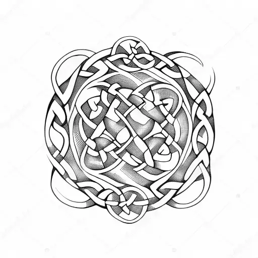Celtic Knot Earth