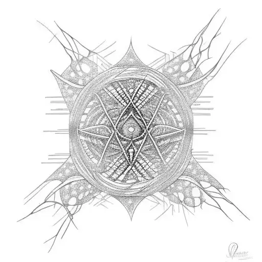 Neuron In The Shape Of Dna Helix