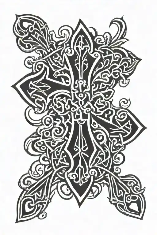 Irish Cross Intertwined