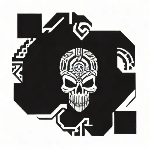 Aztec Skull