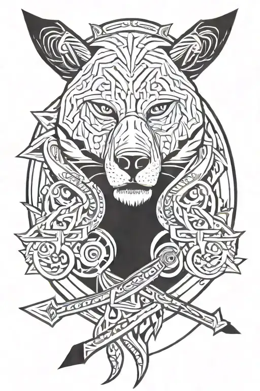 Archer With Bear Head