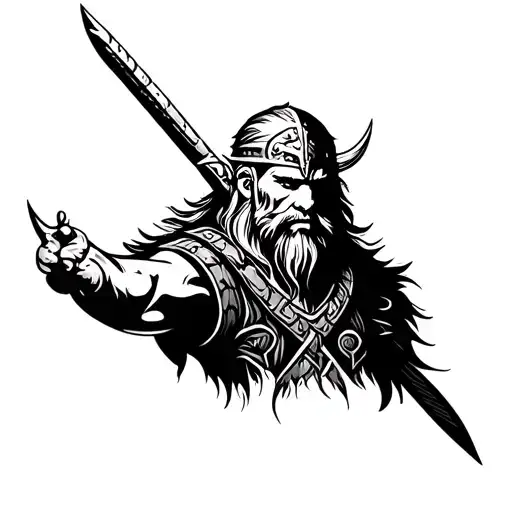 Viking Warrior Sleeve