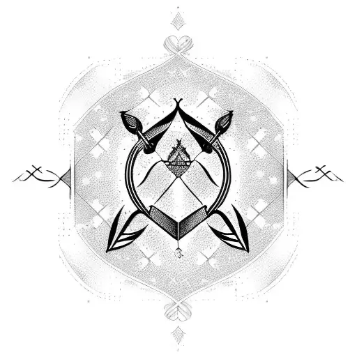 Sagittarius Sigil Design