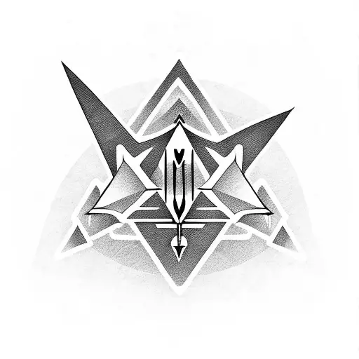 Native American Arrows Geometry