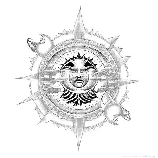 Sun And Moon And Dragon