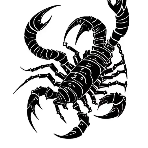 Scorpio Capricorn Constellation Intertwined