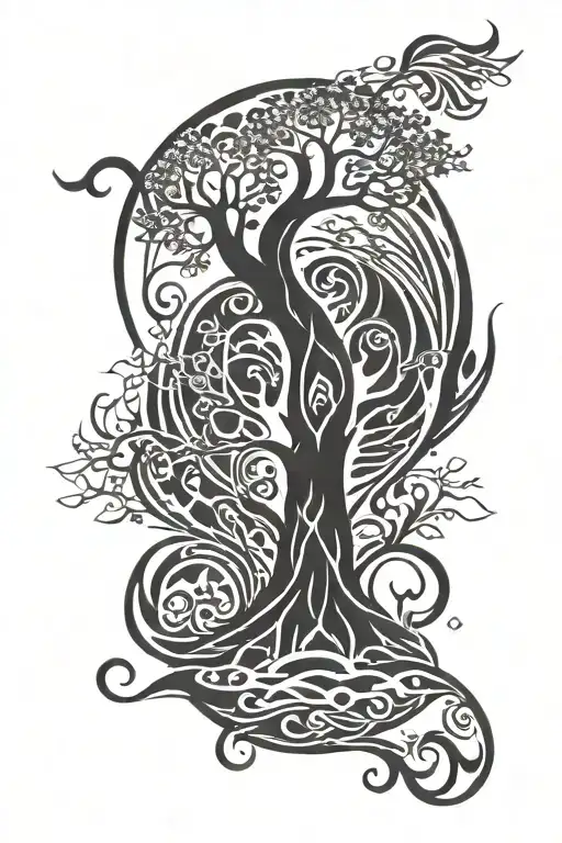 Valkyr And Life Tree