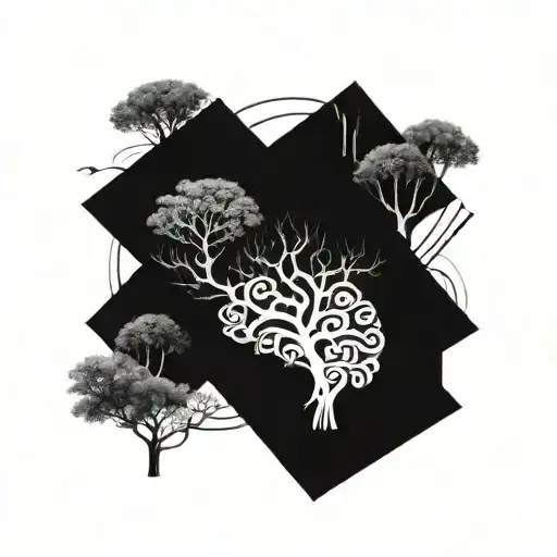 Brain And Nervous System Nature Trees