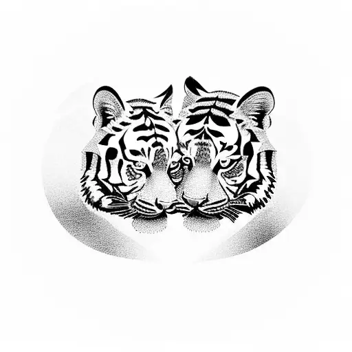 Couples Anniversary Tiger