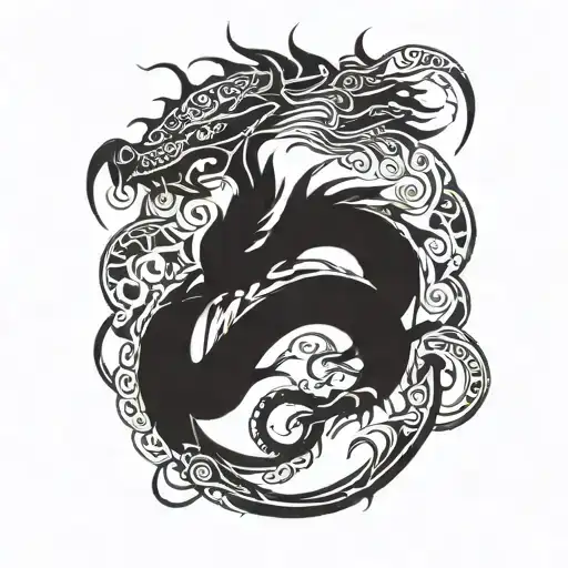 Dragon Flying