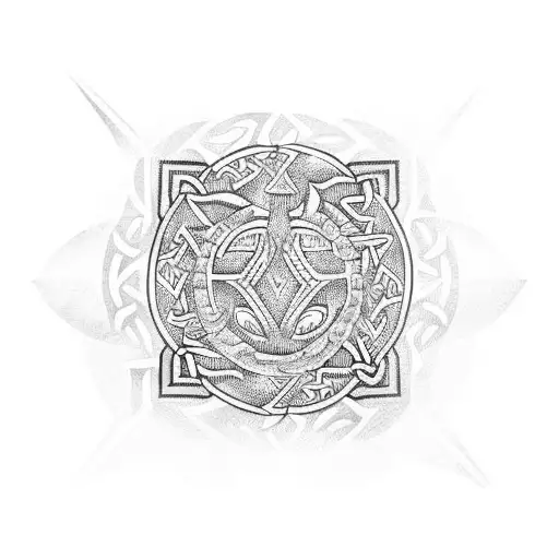 Polynesian And Celtic Mixed Sleeve