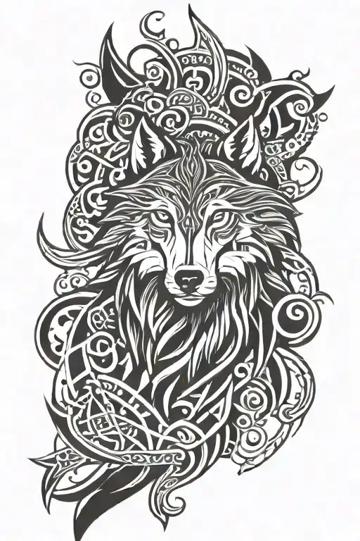 Wolf Viking Symbols