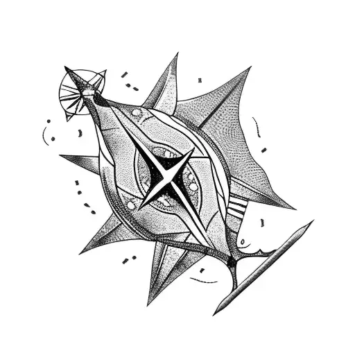 Stingray And Compass