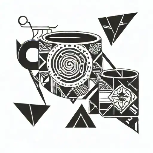 Minimalistic And Geometric Coffee