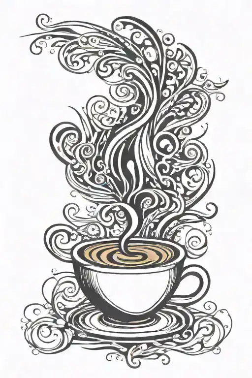 Manufacturing Flow Of Coffee From Coffee Beans