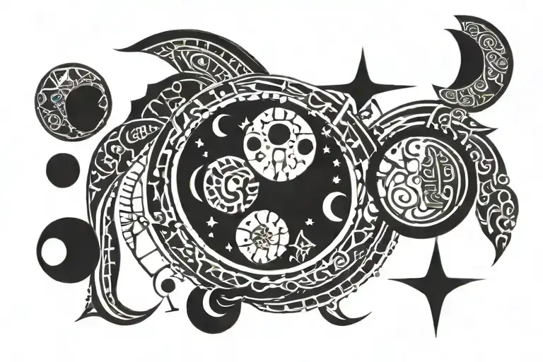 Different Moon Phases