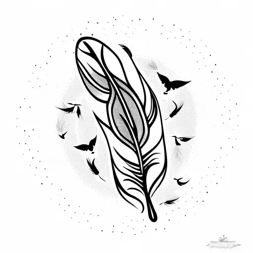 Feather And Birds