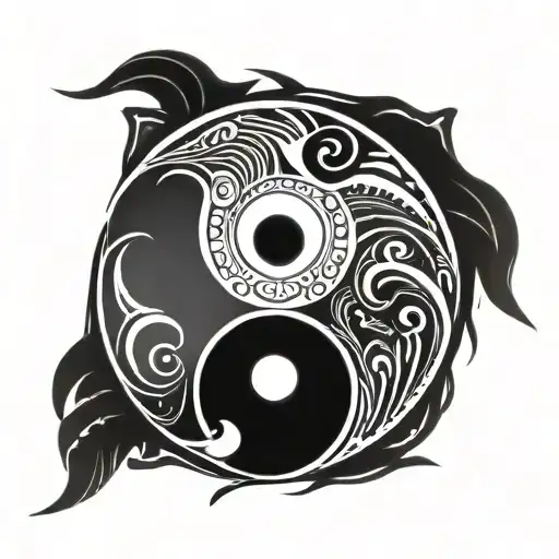 Native American Yin Yang Symbol