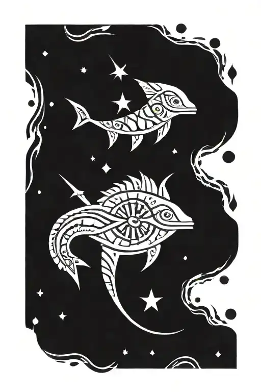 Constilations Sagittarius And Pisces