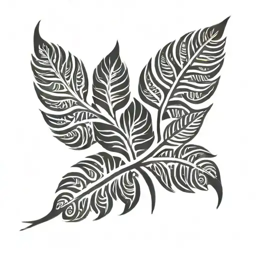 New Zealand Fern Leaf