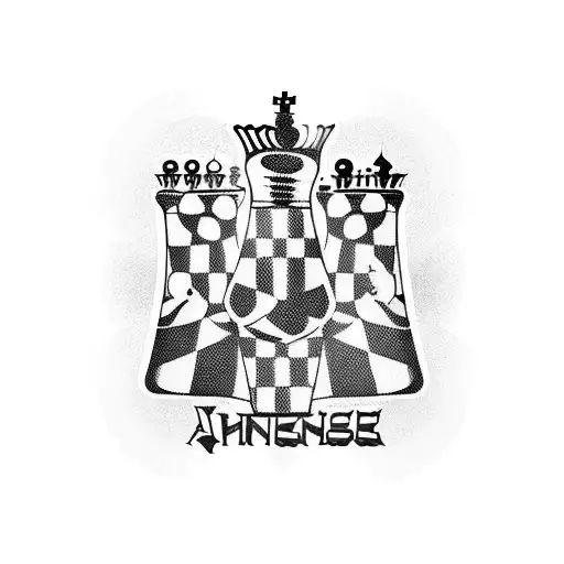 An Intense Game Of Chess With Punk Rock Elements