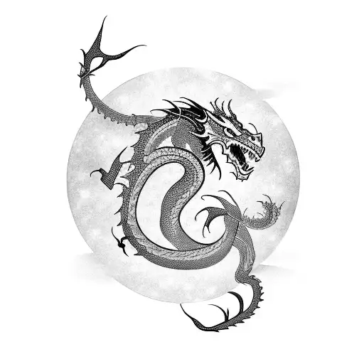 An Academic Book With A Dragon Wrapping Around It