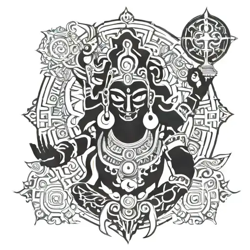 Hindu Goddess Kali