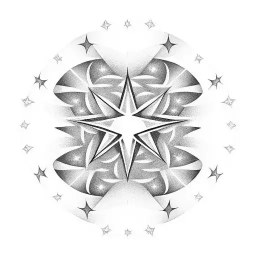 20 Stars In A Circle