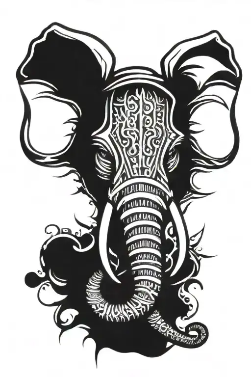 Elephant Head Emerging