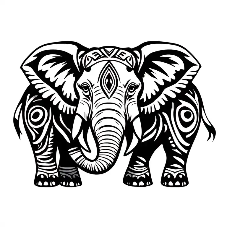 Tribal Elephant