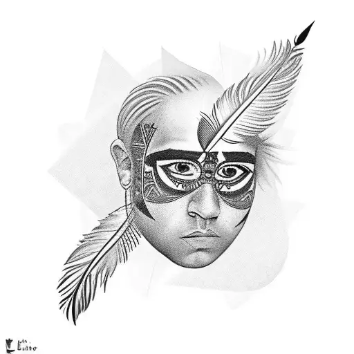 The Last Name Cabrera Witha Feather