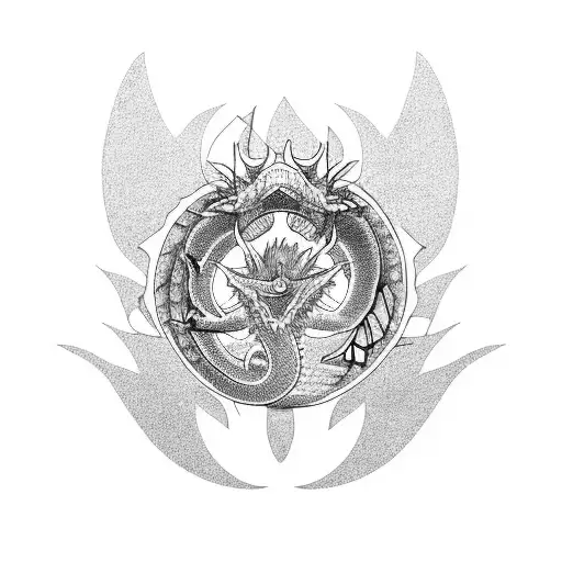 Ouroboros Dragon Altered Carbon