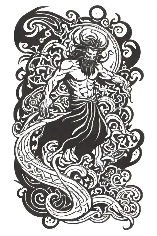 Satan Being Cast Out Of Heaven